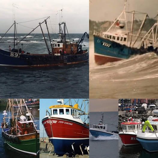 Collage of SeaFresh fishing boats over the years