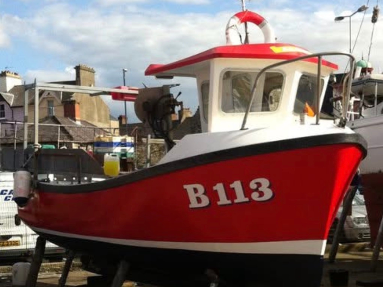 Alice, a fishing boat from SeaFresh NI's history.