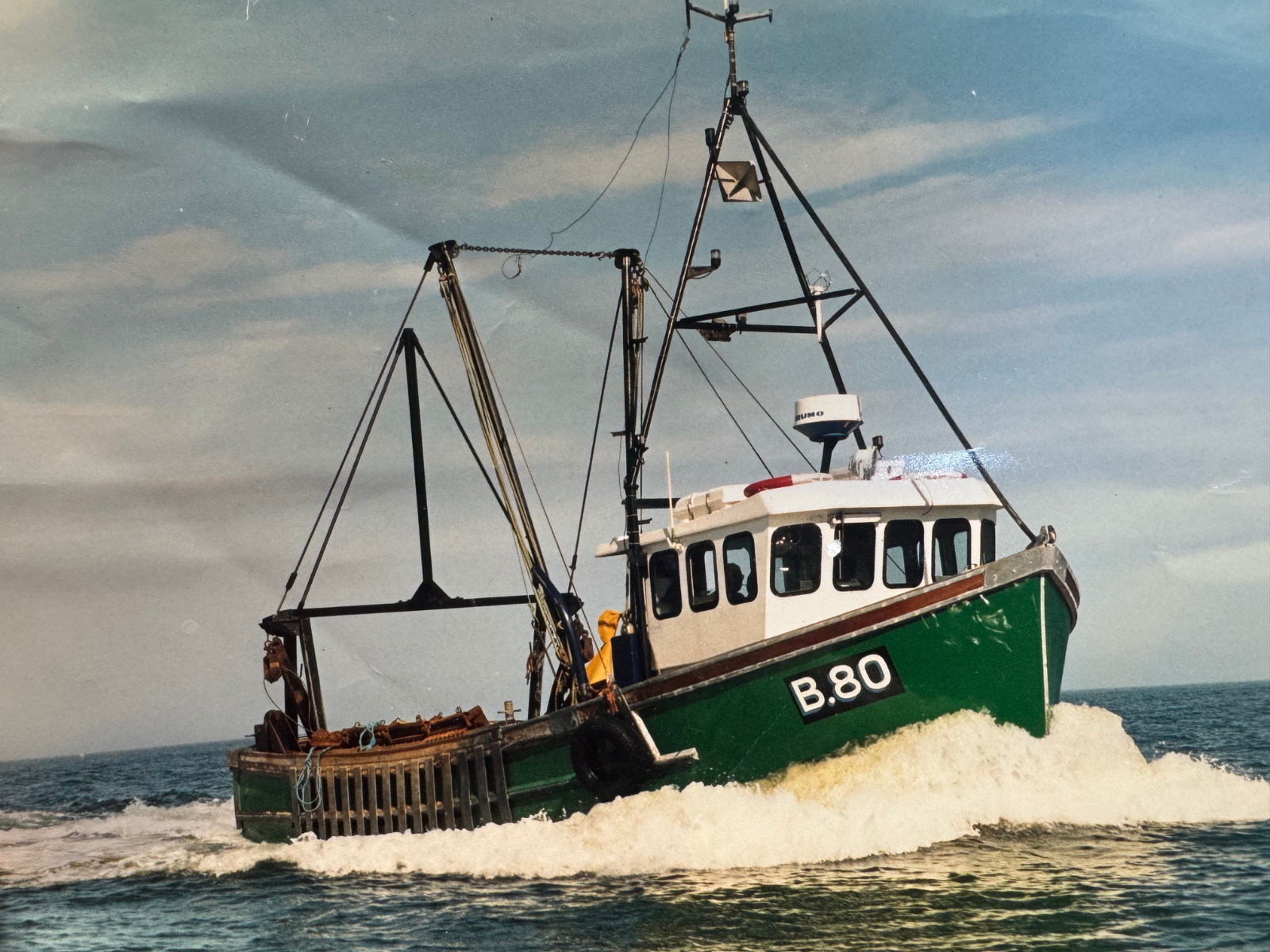 Green Isle, a fishing boat from SeaFresh NI's history.
