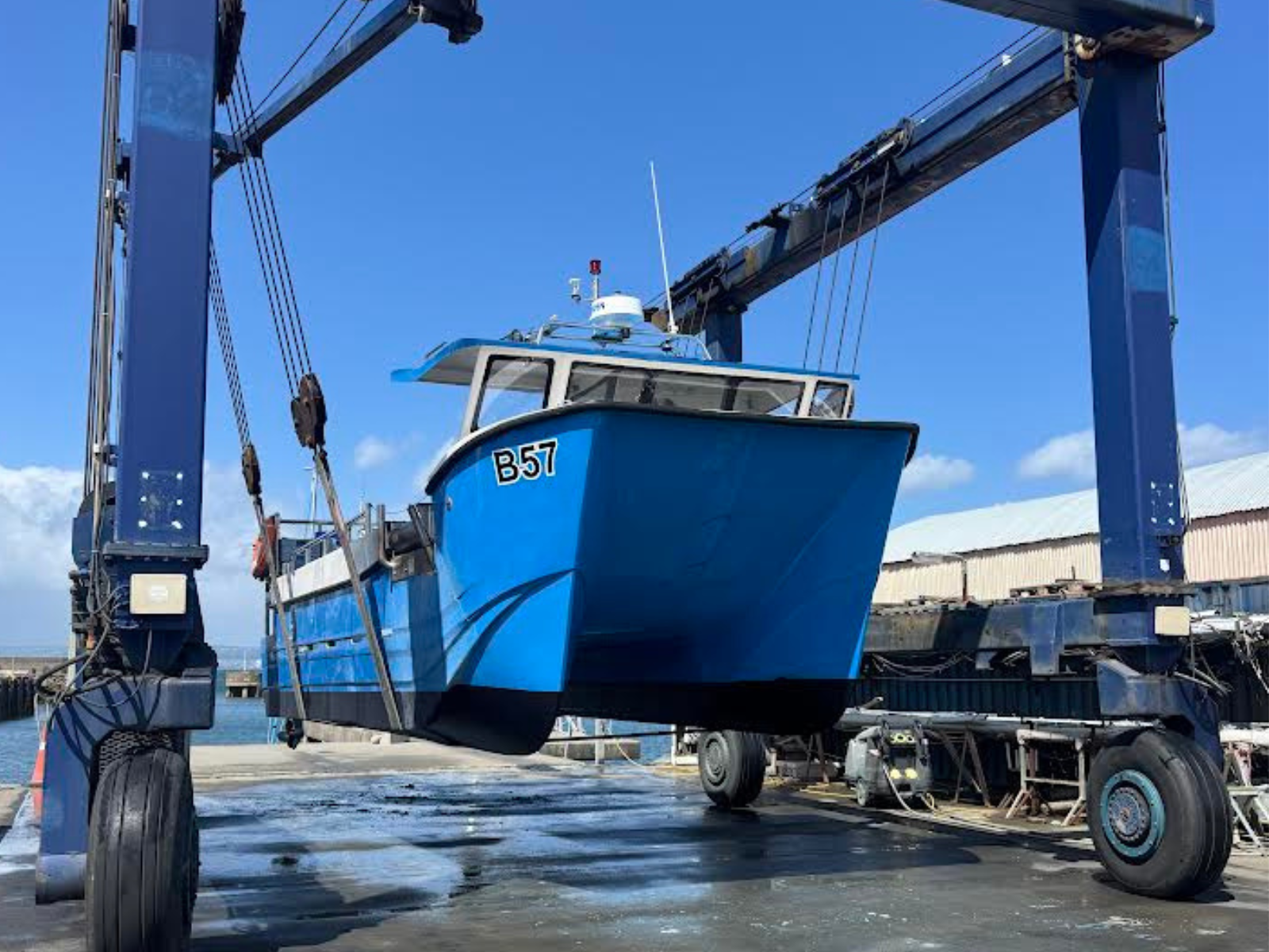 Huntress, a fishing boat from SeaFresh NI's history.