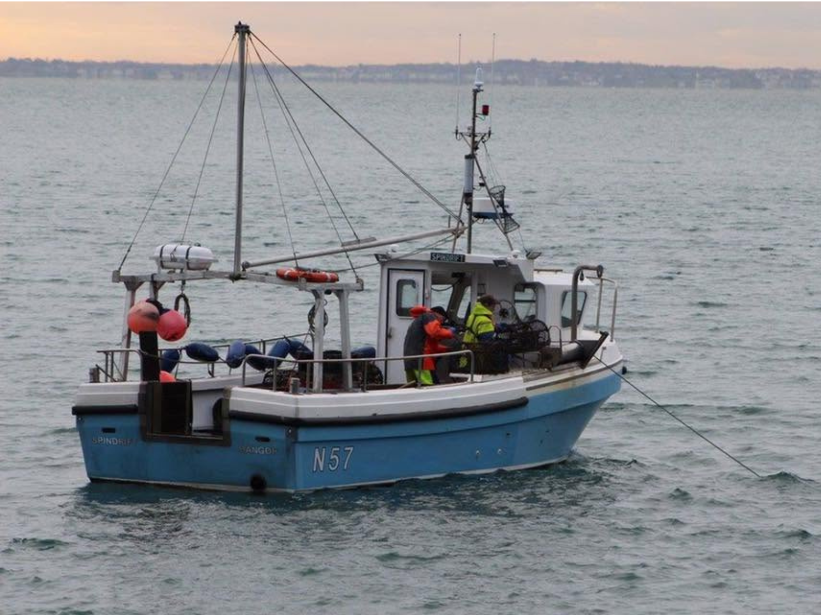 Spindrift, a fishing boat from SeaFresh NI's history.